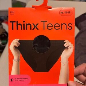 NEW Black Thinx period underwear in size M / 11-12